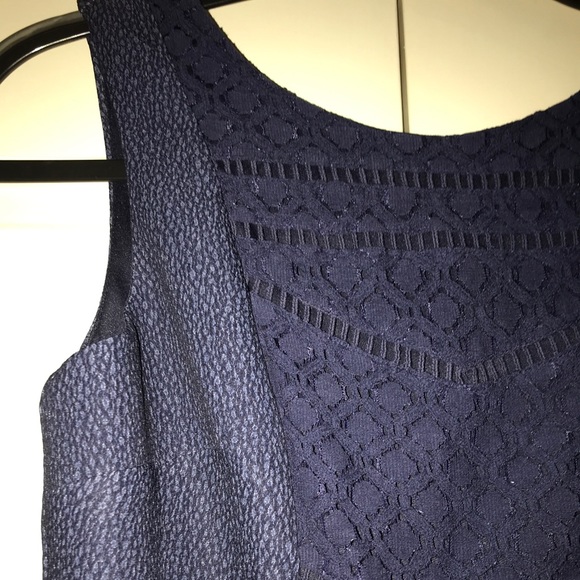 Navy Mini Dress - Picture 2 of 4